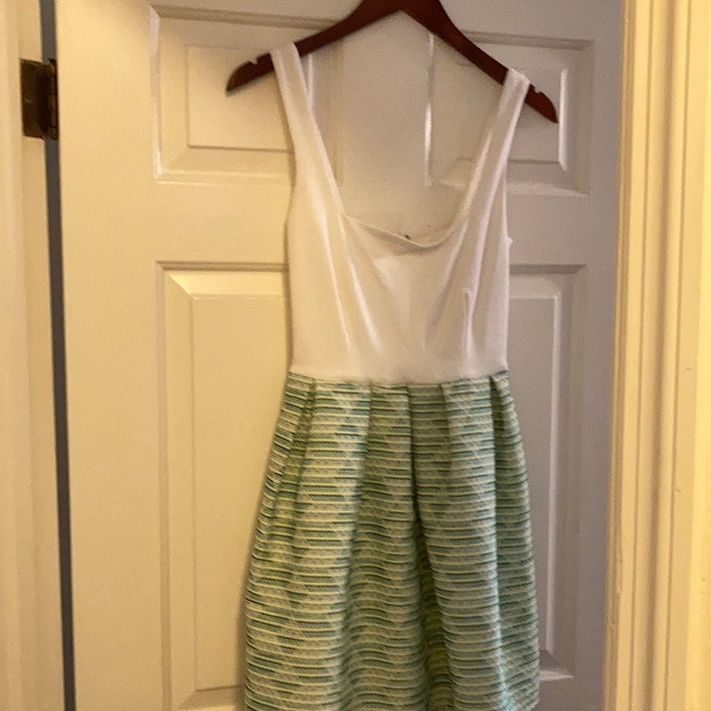 Hutch square neck bubble dress with pockets